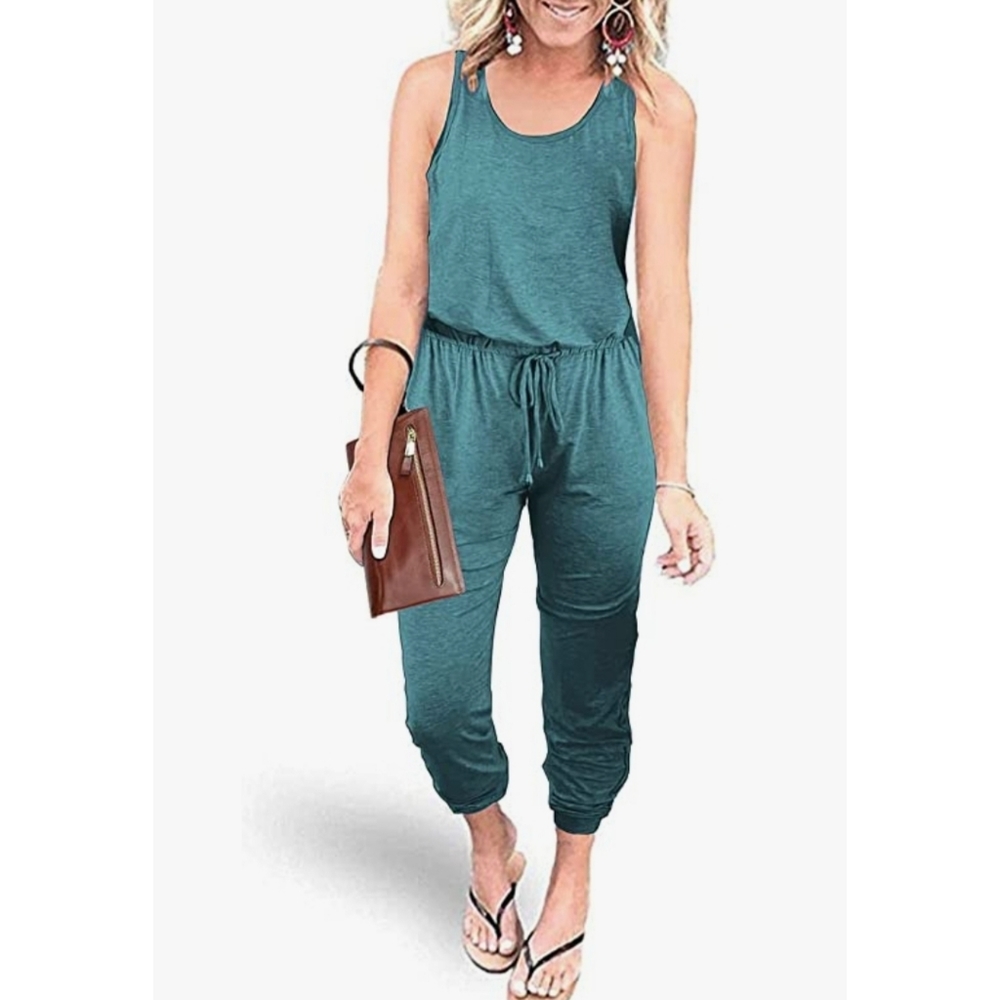 NWT Women's Mint Green Tank Top Romper